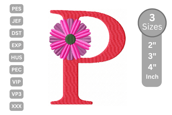 Blossom Alphabet Letter P: A Floral Monogram Review