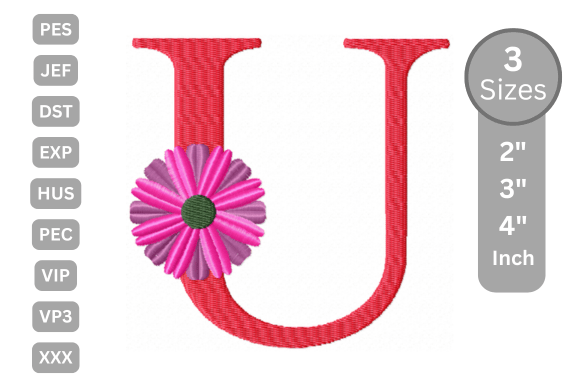 Blossom Alphabet Letter U: A Designer Review
