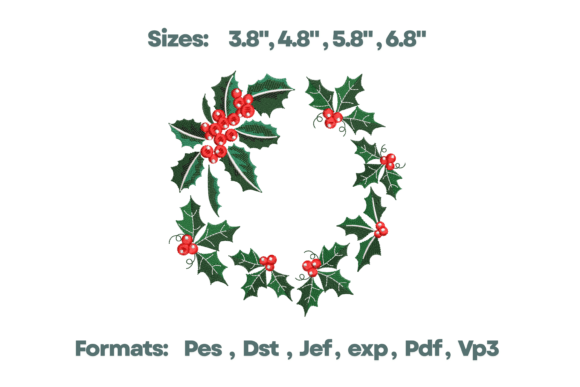Classic Holly Berry Circle Wreath Review