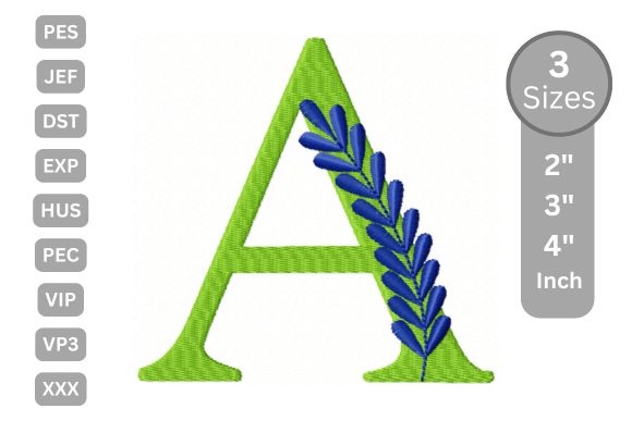 Elegant Floral Alphabet Letter - a: Seller Review