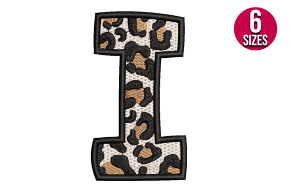Leopard Print Alphabet Font Letter I: A Designer Review