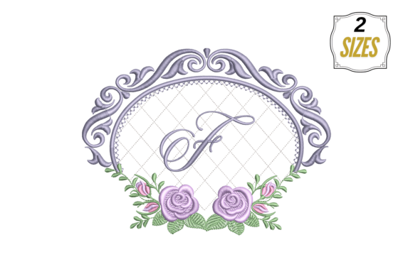Letter F in Beautiful Template: A Premium Embroidery Review