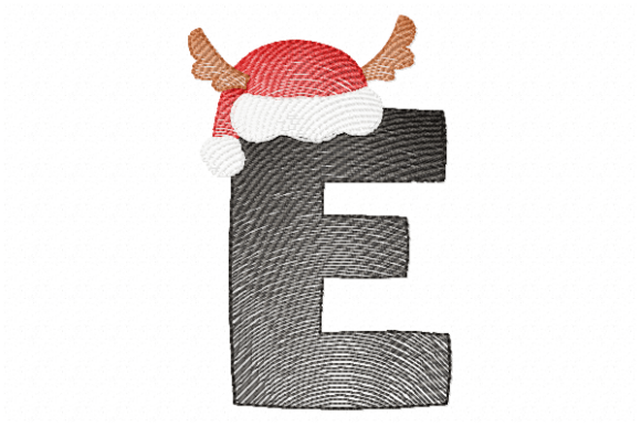 Reviewing the Charming Santa Letter E Design