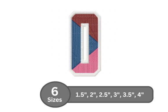 Street Varsity Alphabet - O: A Stylish Monogram Choice