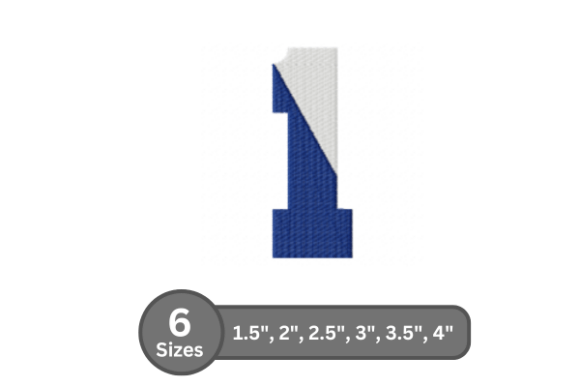 Stylish Twin Fill Number -1 for Premium Sweatshirts