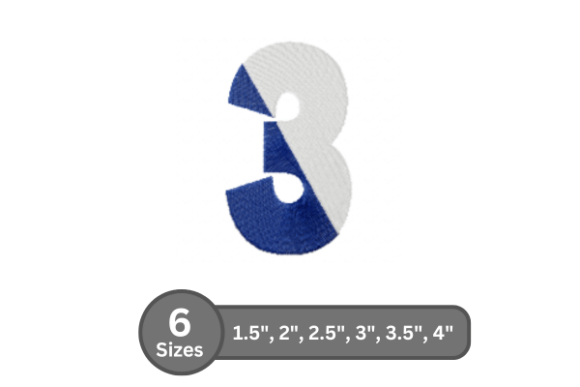 Twin Fill Number - 3: A Stylish Addition for Seasonal Embroidery